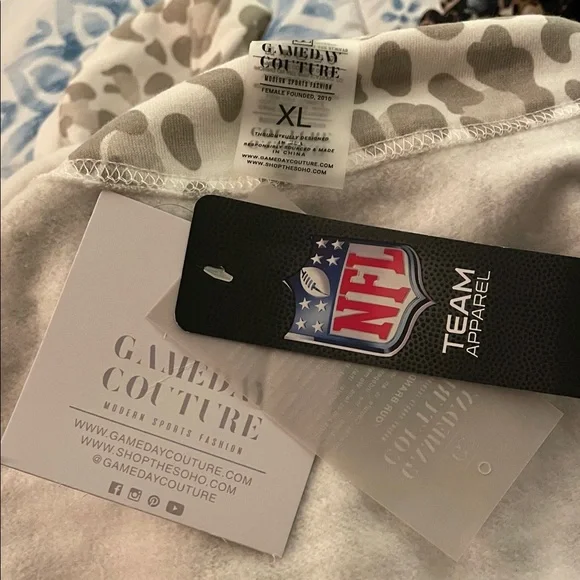 NFL Bengals Apparel Leopard Print Hoodie - Picture 2 of 7